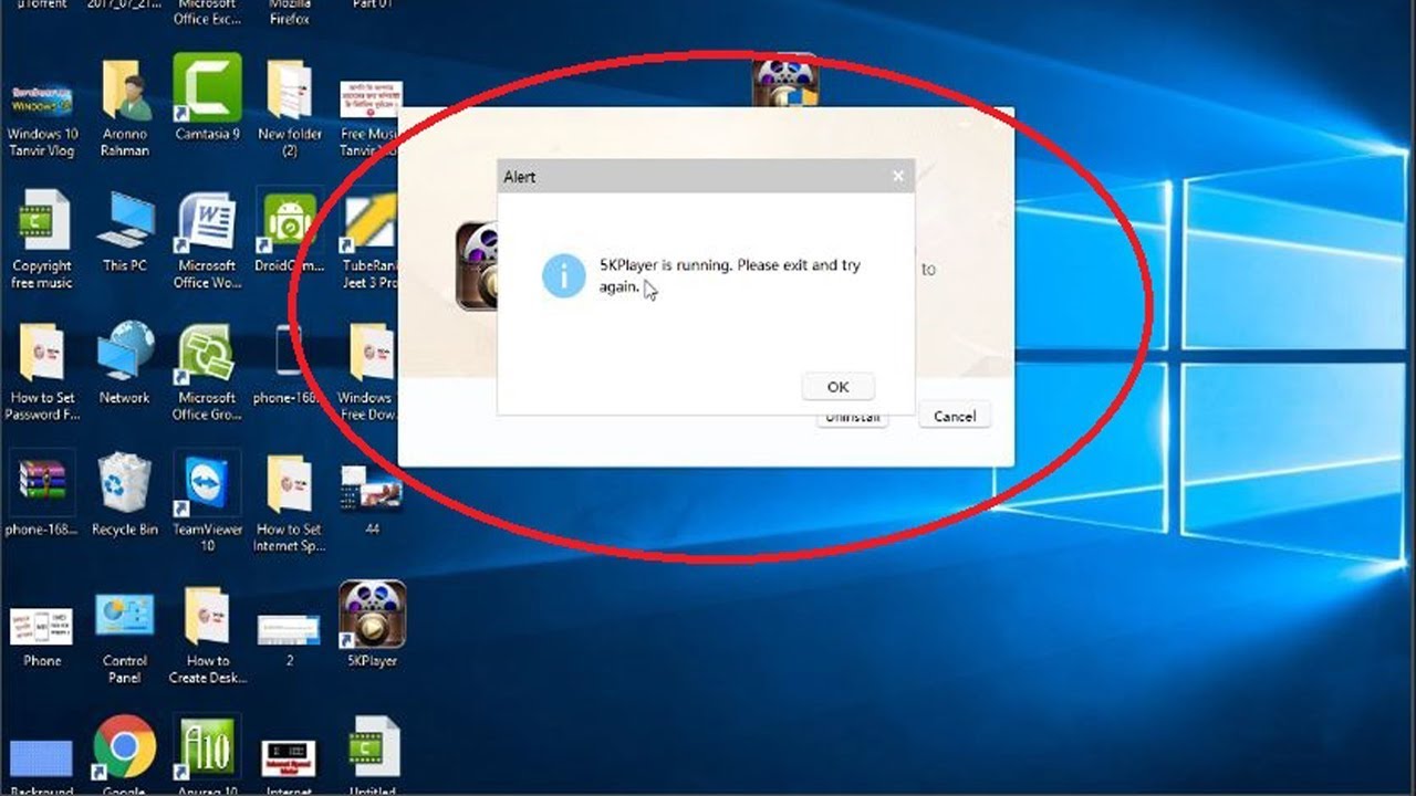 How To Remove 5kplayer From Windows 10